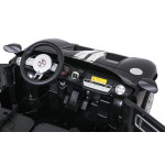 Elektrické autíčko Ford GT - dvojmiestne, čierne